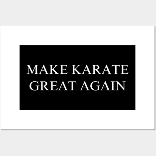 Make Karate Great Again Posters and Art